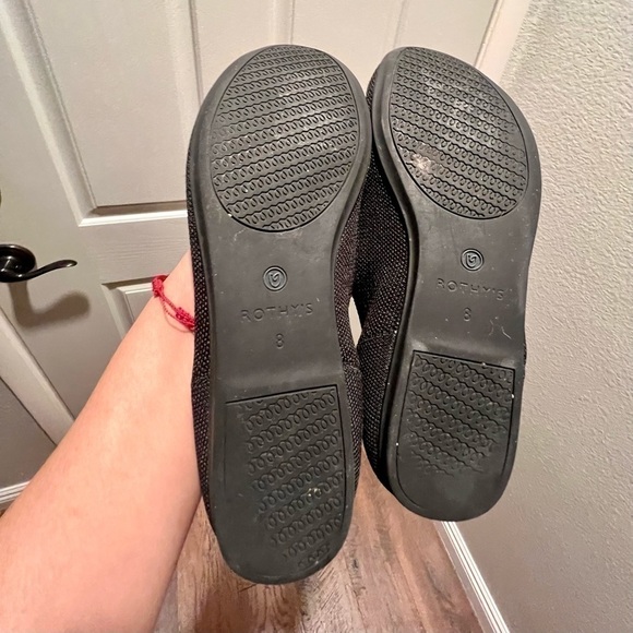 rothy’s black ballet flats. Size 8W - Picture 5 of 5